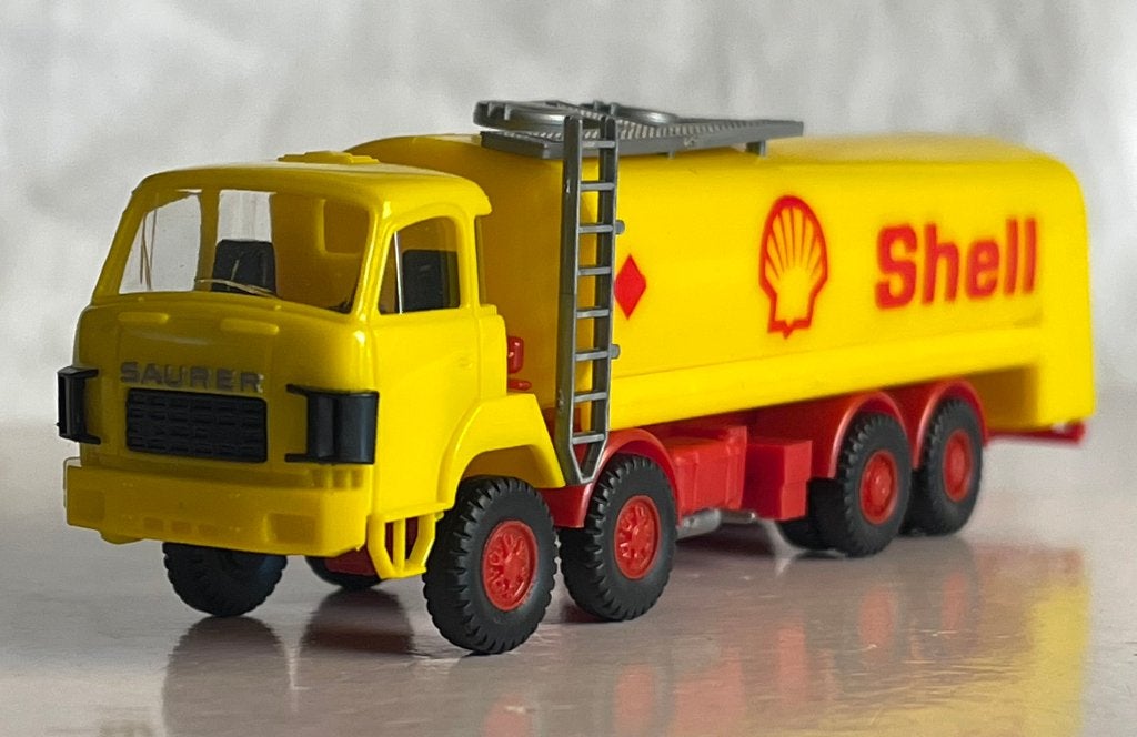 Roskopf 411 : Saurer D 290/330 "Shell", Hobby en Vrije tijd, Modelauto's | 1:87, Ophalen of Verzenden, Zo goed als nieuw, Bus of Vrachtwagen