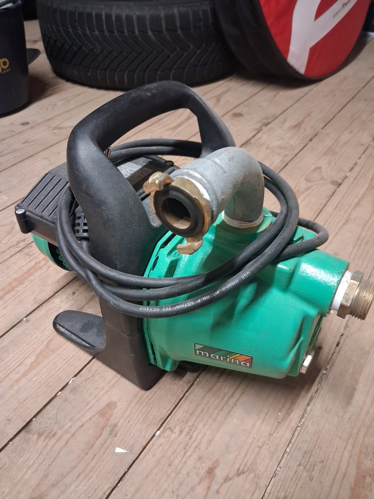 Z.g.a.n. Marina cam 60 p waterpomp met toebehoren, Tuin en Terras, Ophalen, Zo goed als nieuw, Elektrisch, Besproeiingspomp