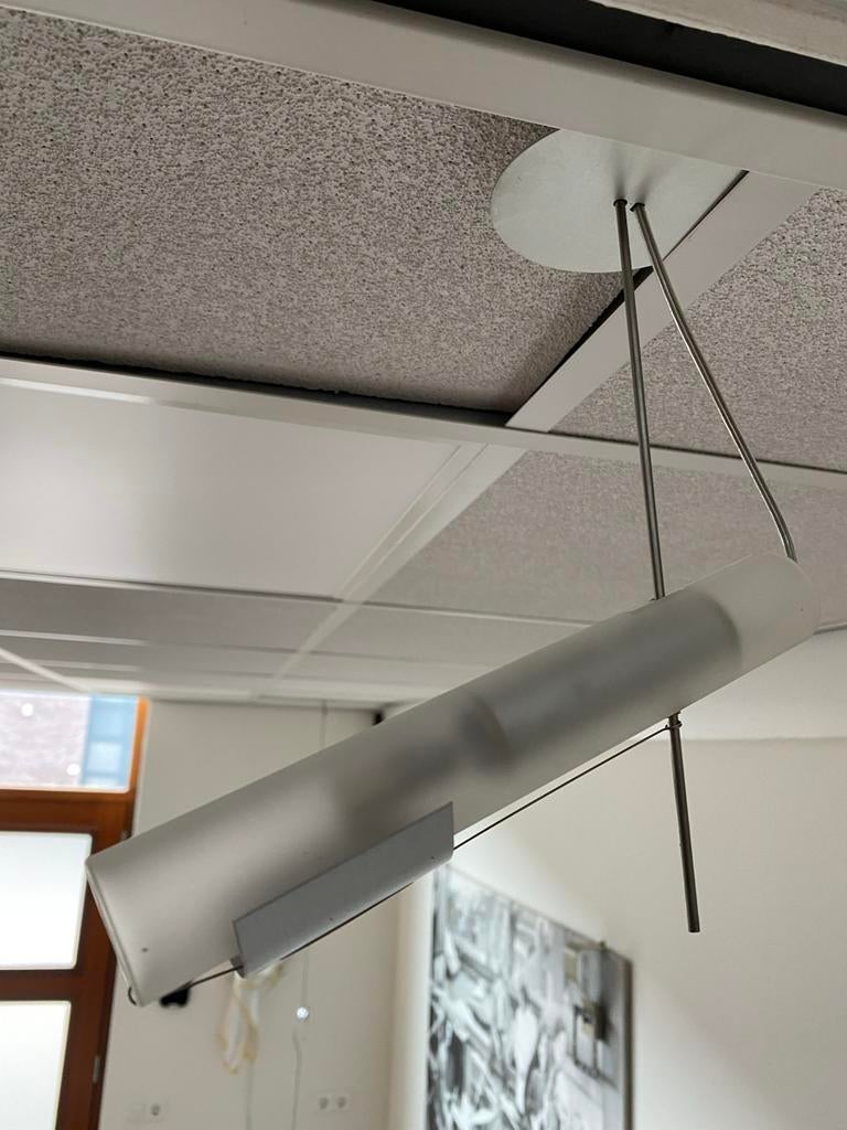 Ingo maurer ZUUK  (led ) faaie plafond of wandlamp, Huis en Inrichting, Lampen | Hanglampen, Ophalen of Verzenden, Gebruikt, Glas