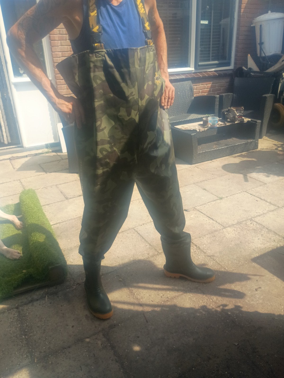 Vass via broek maat 10 schoen maat 43 a 44, Watersport en Boten, Verzenden, Nieuw