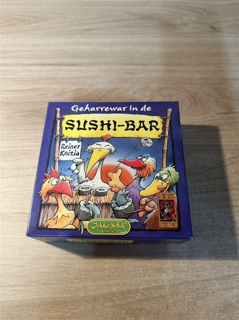 geharrewar in de Sushi-bar - 999 games - s6585, Verzenden, Zo goed als nieuw