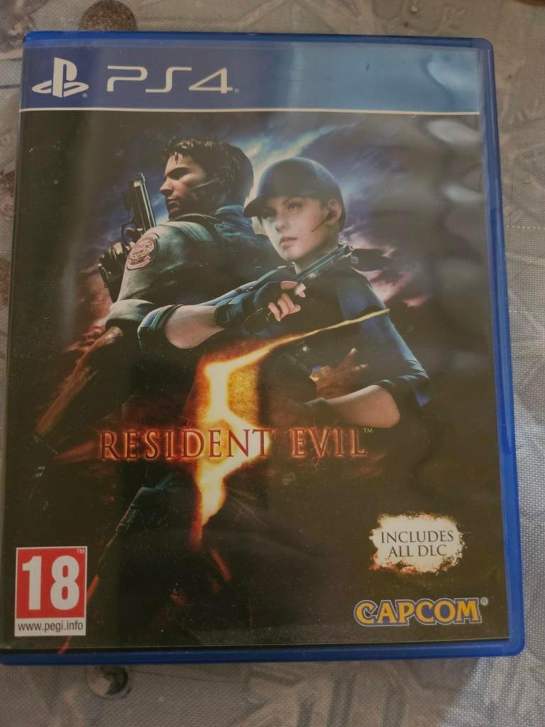 Resident Evil 5 (PS4), Spelcomputers en Games, Games | Sony PlayStation 4, Zo goed als nieuw, Shooter, 2 spelers, Vanaf 18 jaar