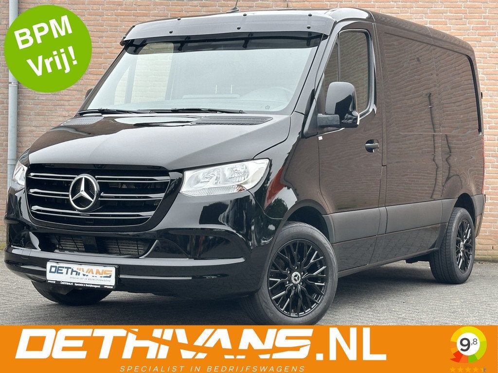 Mercedes-Benz Sprinter 214CDI 143PK 9G-Tronic / M-Bux / Came, Auto's, Stof, Gebruikt, 2020 kg, Zwart
