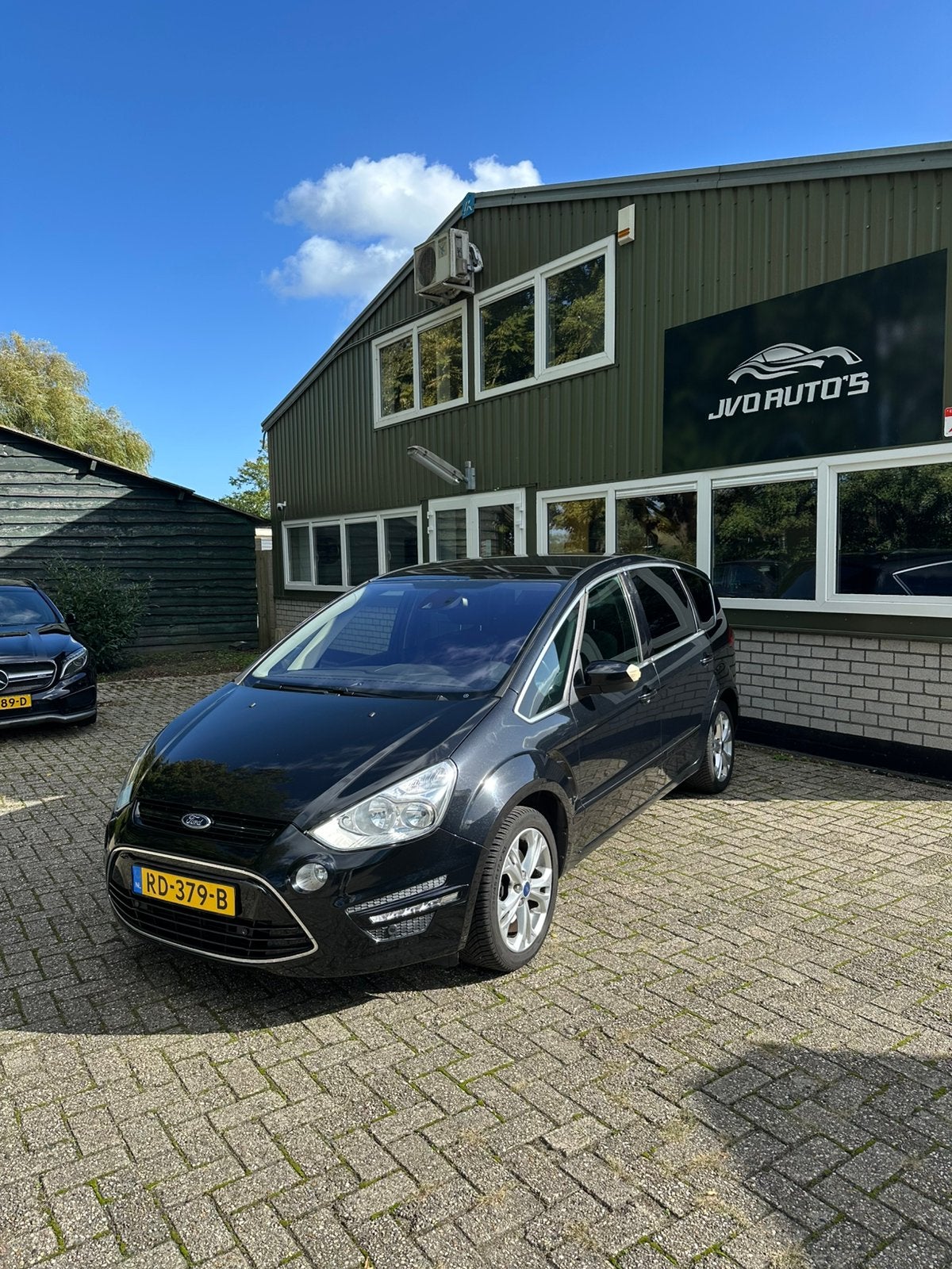 Ford S-Max 1.6 Scti Ecoboost 2012 Zwart, Auto's, Voorwielaandrijving, 1596 cc, 4 cilinders, 160 pk