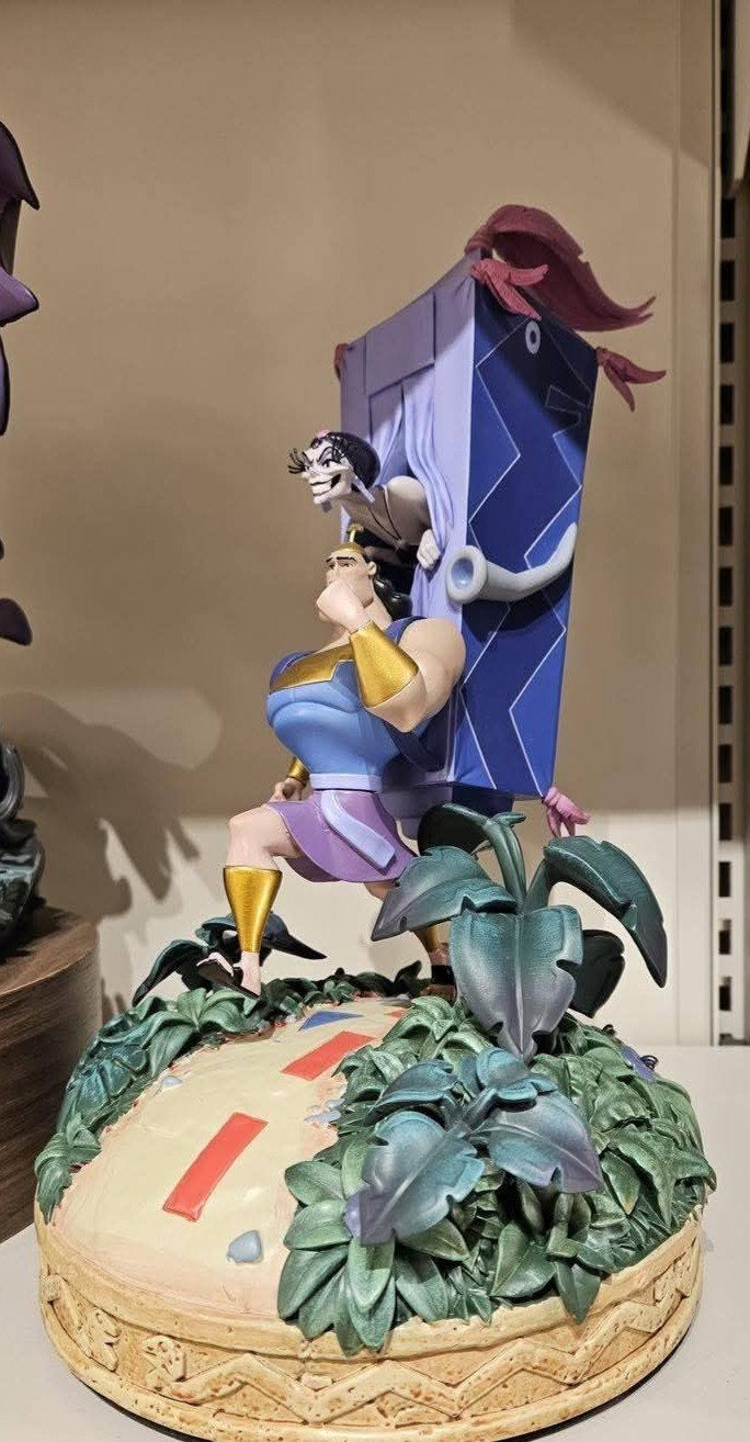 Disneyland Parijs beeld Keizer Kuzco en Yzma, Ophalen of Verzenden, Mickey Mouse, Nieuw
