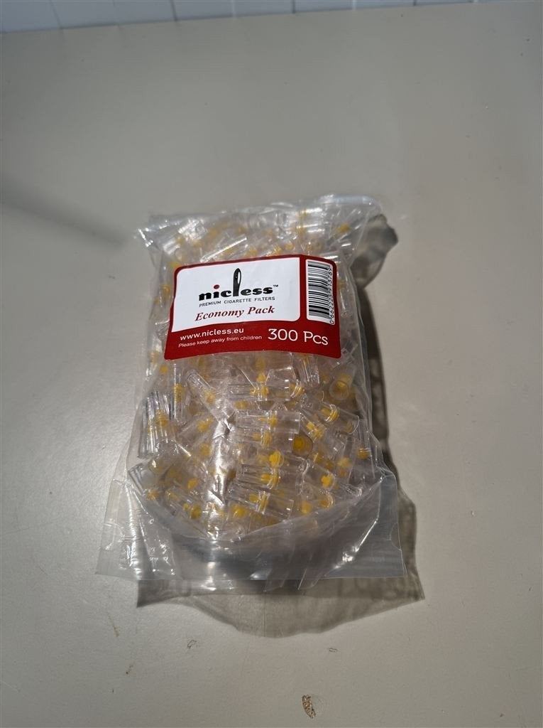 300 filters - Nicless holders - sigaretten filters, Ophalen of Verzenden, Nieuw, Sigarenbandjes