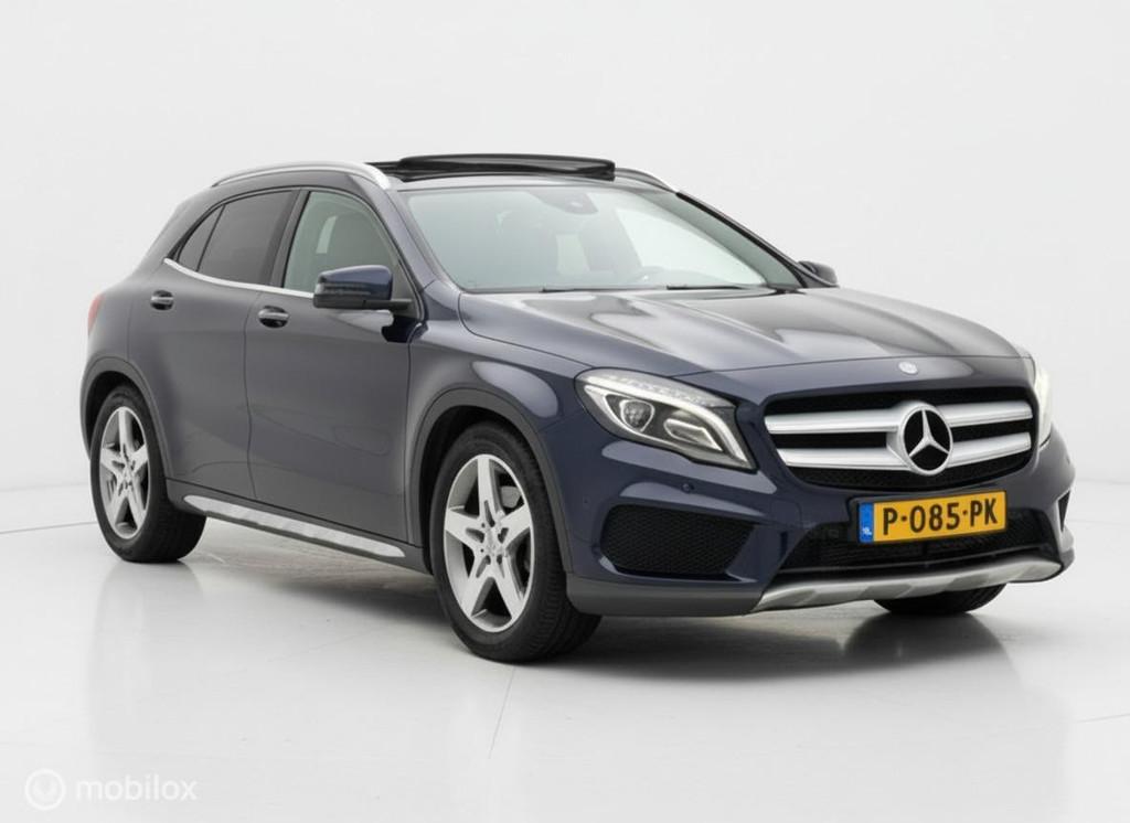 Mercedes GLA-klasse 180 AMG PANO|CAMERA|LED|STOELVERWARMING|, Bi-Xenon koplampen, Gebruikt, Euro 6, 4 cilinders
