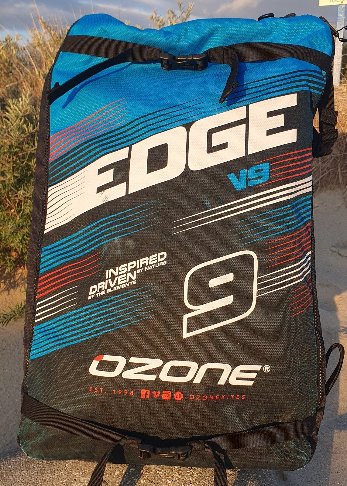 Ozone Edge V9 9m² Kite - Zo goed als nieuw, 9 m², Geen board, Ophalen of Verzenden, Zo goed als nieuw