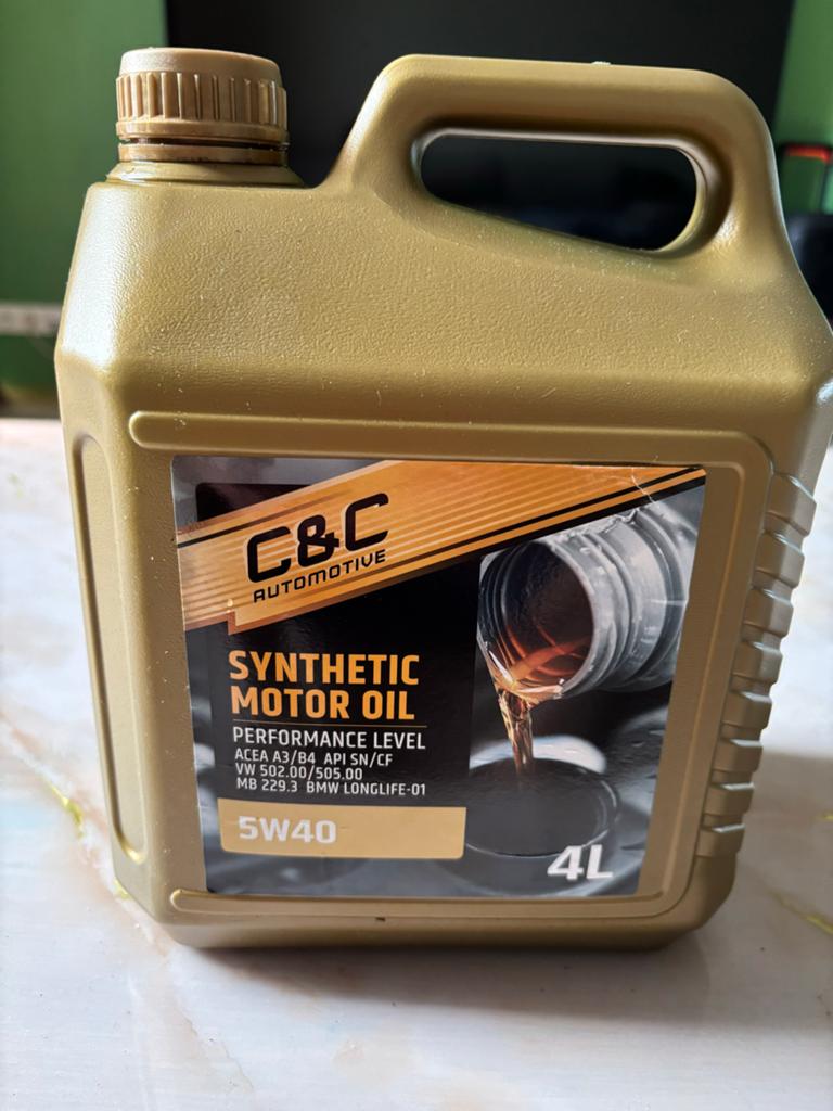 Motorolie 5W40 3L - C&C Automotive, Ophalen of Verzenden, Nieuw, Universele onderdelen