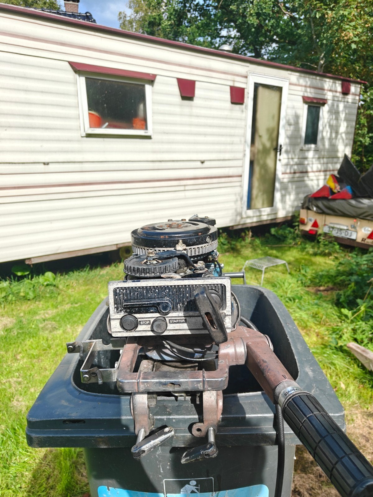 Yamaha 8pk 2-takt buitenboordmotor - Loopt en koelt goed, Ophalen, Gebruikt