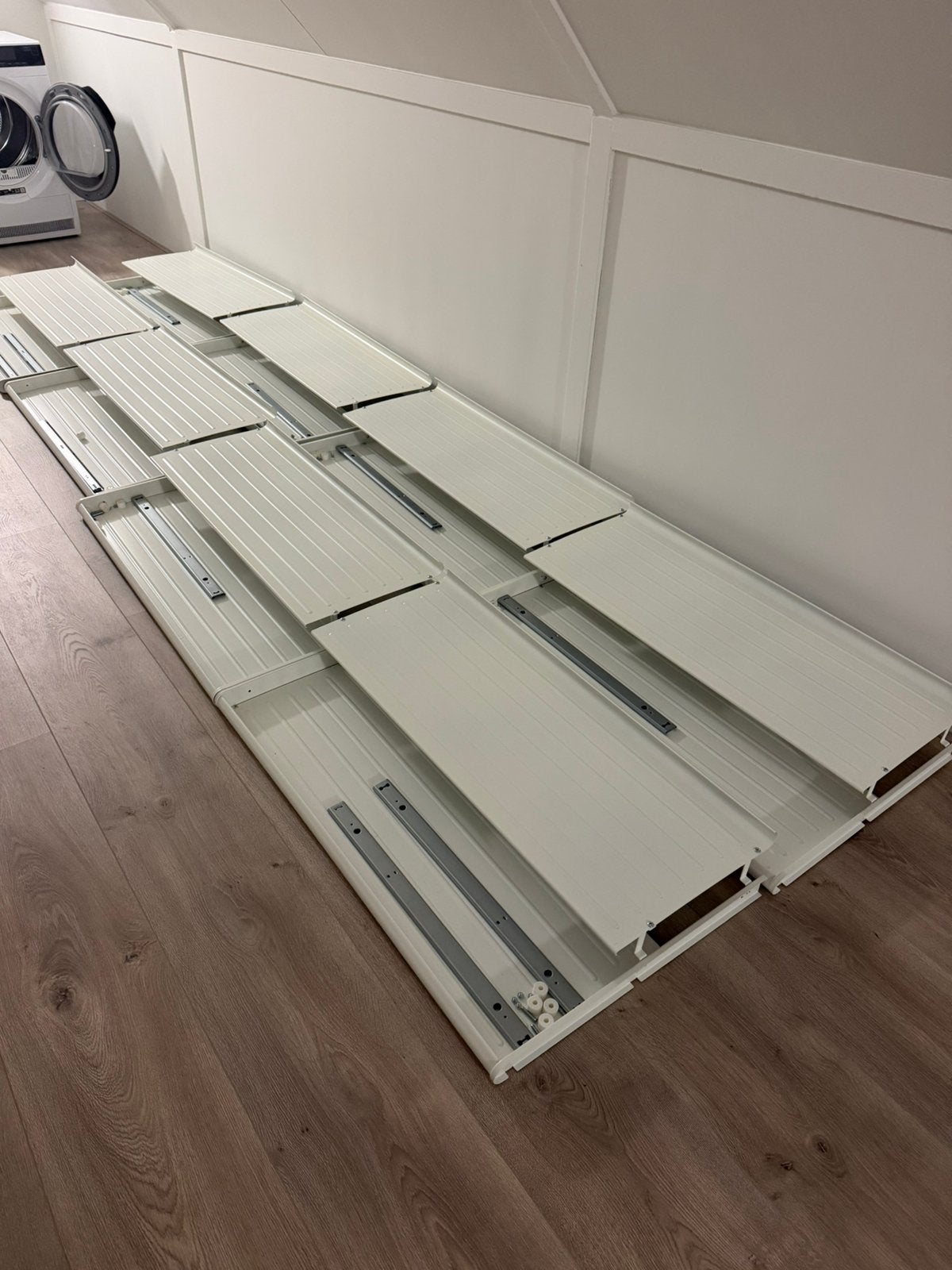 Komplement (Ikea), uittrekbaar schoenenrek, wit, 100x58cm, Huis en Inrichting, Ophalen, Zo goed als nieuw