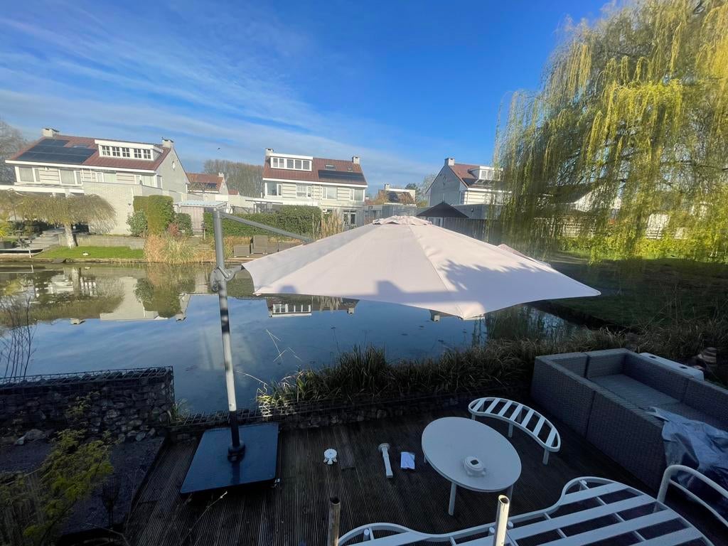 Parasol 300 cm, Ophalen, Gebruikt, Zweefparasol