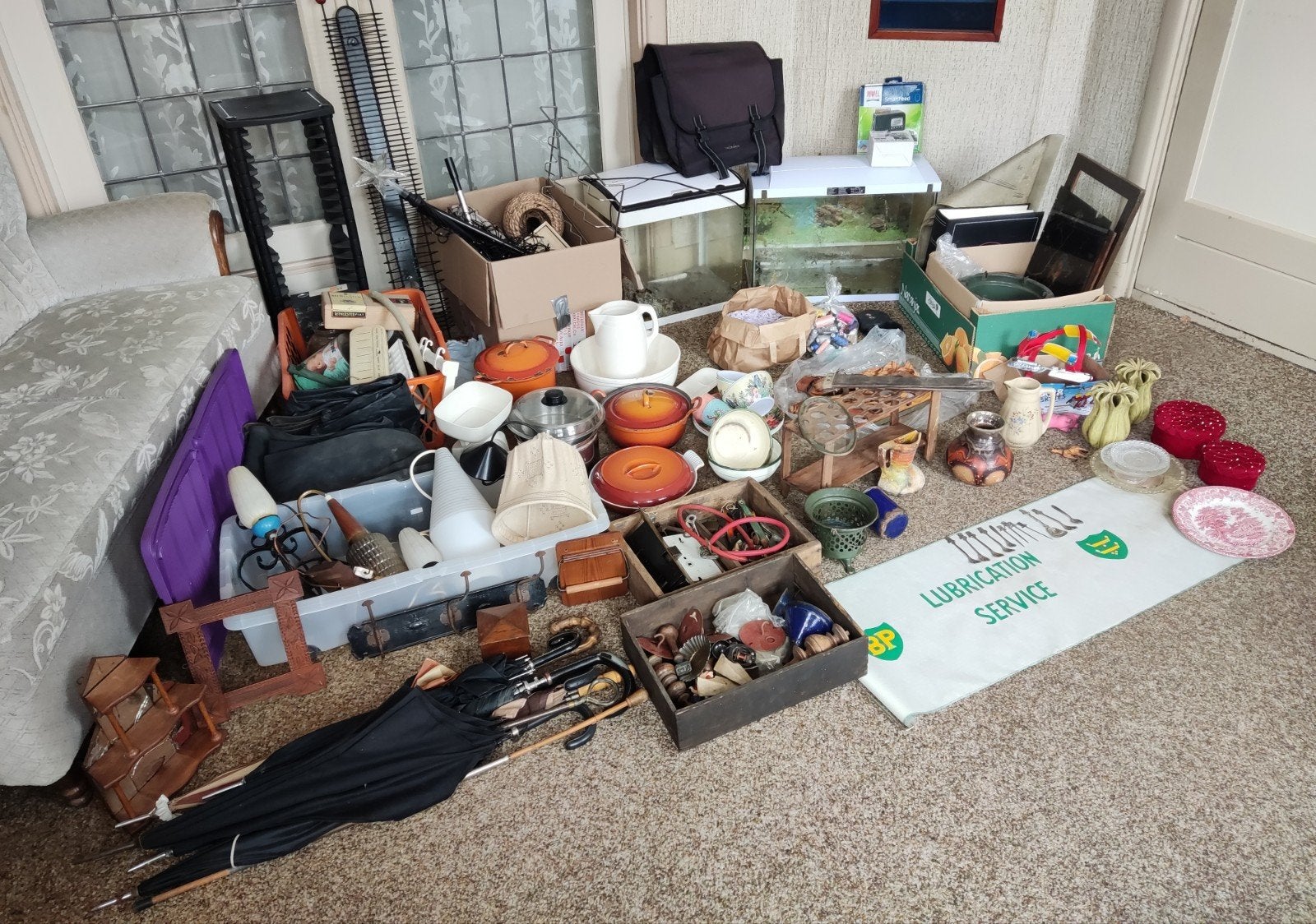 Partij Rommelmarktspullen, van vintage tot modern, Diversen, Rommelmarktspullen, Ophalen, Gebruikt
