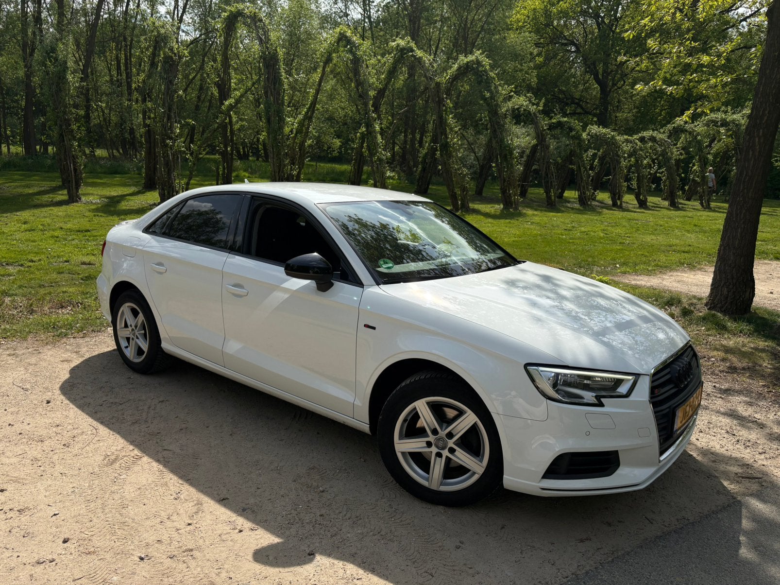 Audi A3 Sedan 2017 1.0 TFSI Wit 116PK 2017 Perfecte staat, Voorwielaandrijving, 1160 kg, 115 pk, 3 cilinders