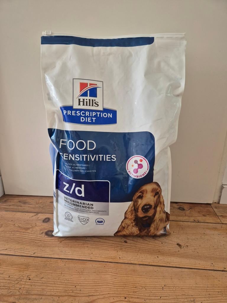 Hill's z/d Food Sensitivities hondenvoer, Ophalen, Hond