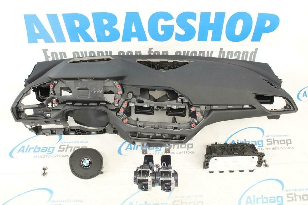 Airbag set Dashboard M HUD zwart speaker BMW 1 serie F40, Gebruikt, Ophalen of Verzenden