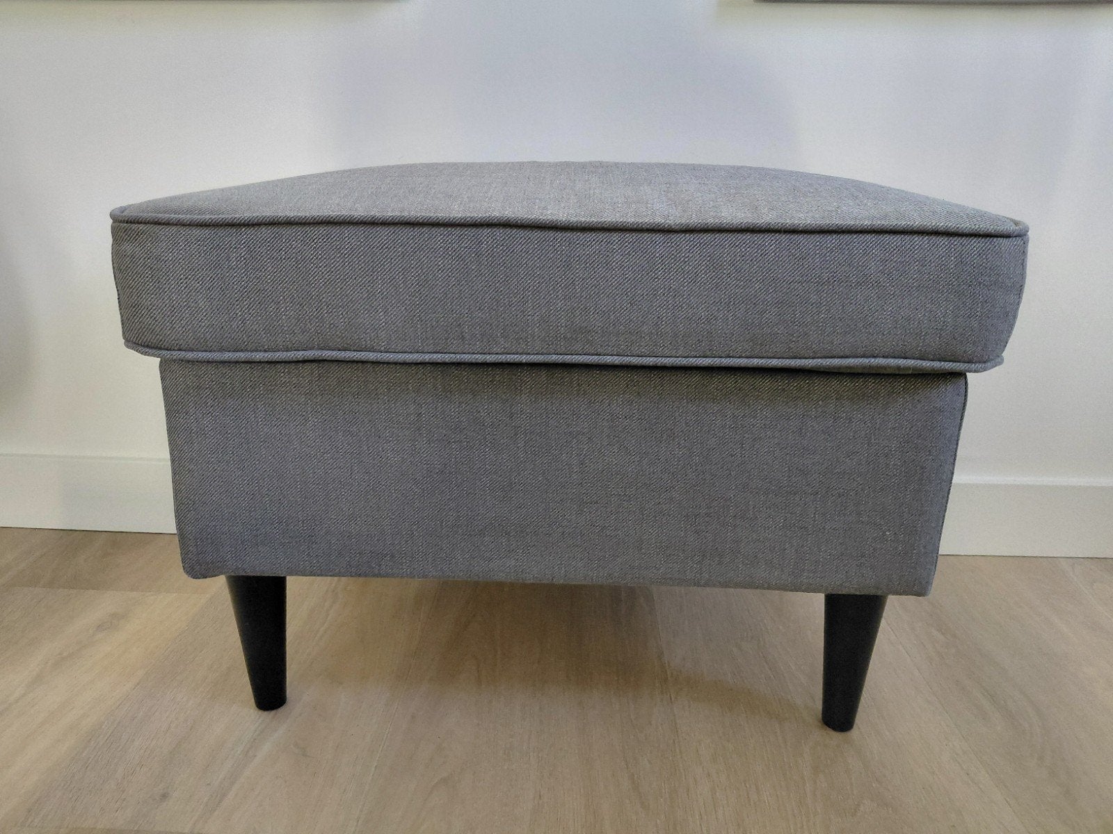 voetenbank IKEA STRANDMON, Ophalen, Zo goed als nieuw, Rechthoekig, Minder dan 50 cm