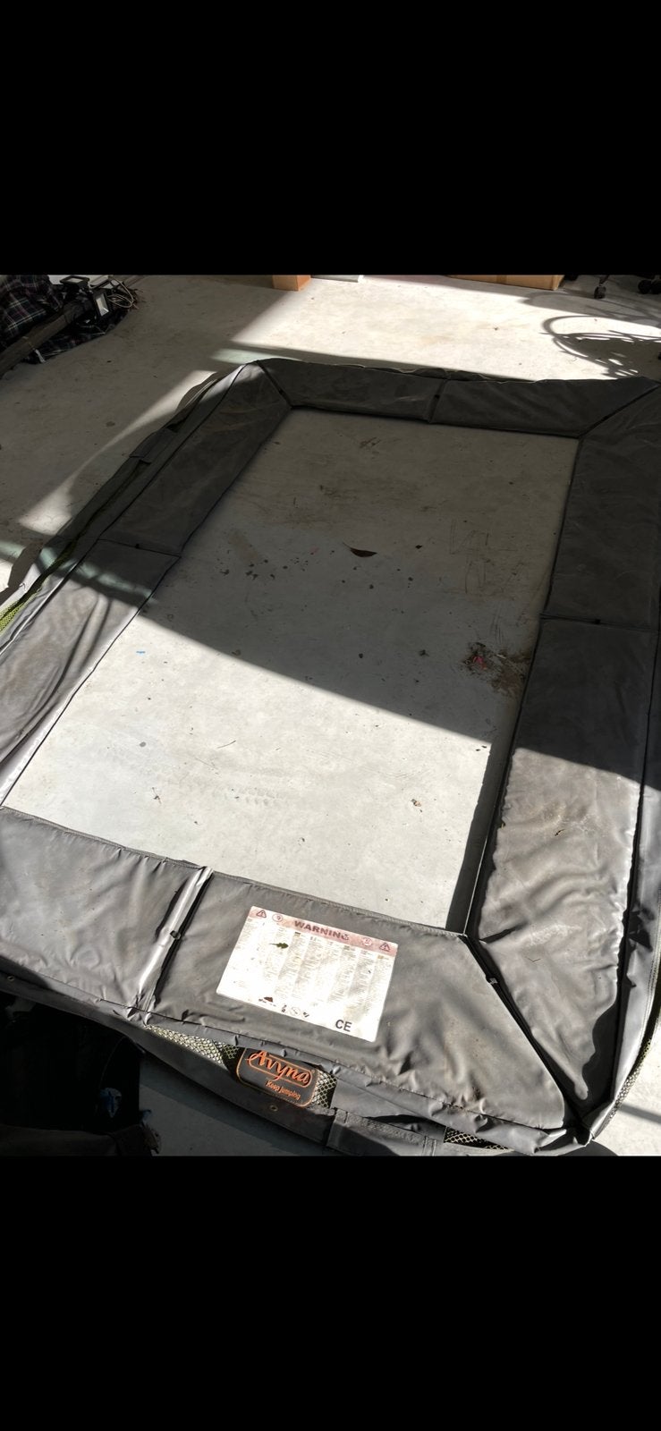 Trampoline rand 275x190, Kinderen en Baby's, Speelgoed | Buiten | Trampolines, Ophalen of Verzenden, Gebruikt