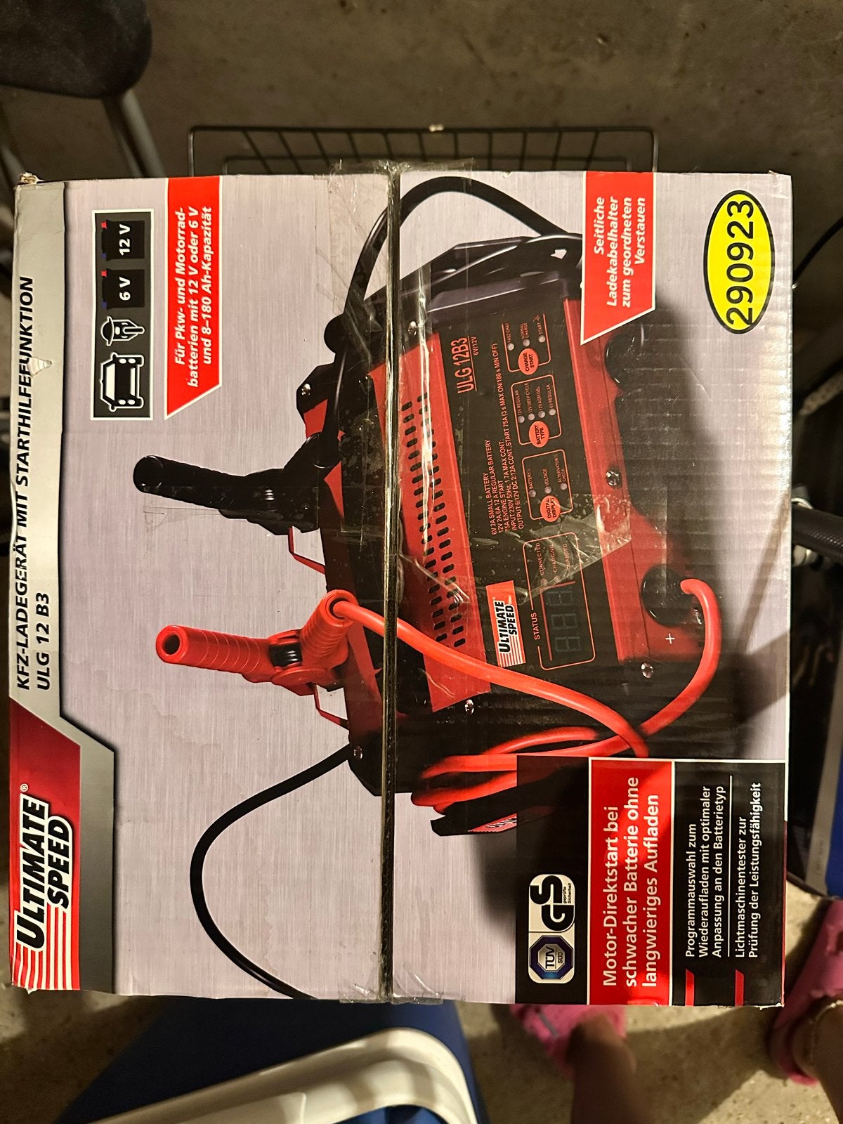 Ultimate Speed Acculader 6V/12V met starthulpfunctie, Auto-onderdelen, Accu's en Toebehoren, Ophalen of Verzenden, Nieuw, Universele onderdelen