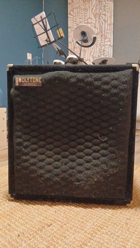 Polytone Mini-Brute IV gitaarversterker 160W, Muziek en Instrumenten, Ophalen, Gebruikt, Gitaar, 100 watt of meer