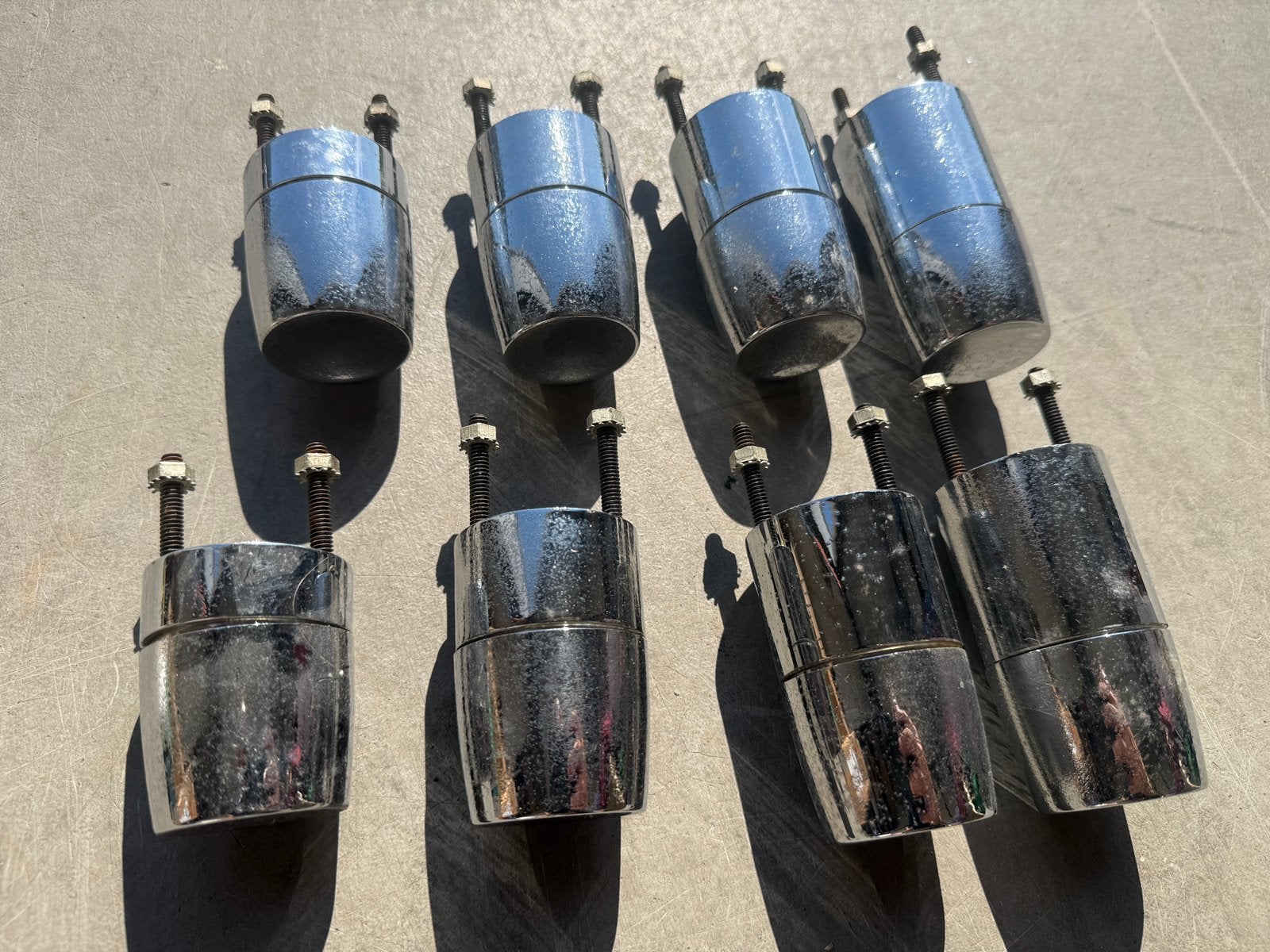 Complete set SEEBURG V200-VL200 grill chrome delen, Ophalen, Zo goed als nieuw, 1950 tot 1960, Seeburg