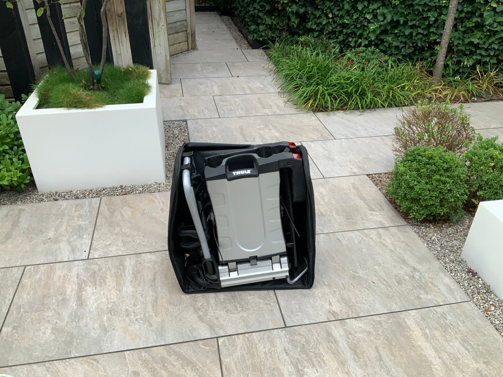 Fietsendrager Thule easy fold 931, Ophalen, Zo goed als nieuw, 2 fietsen, Trekhaakdrager