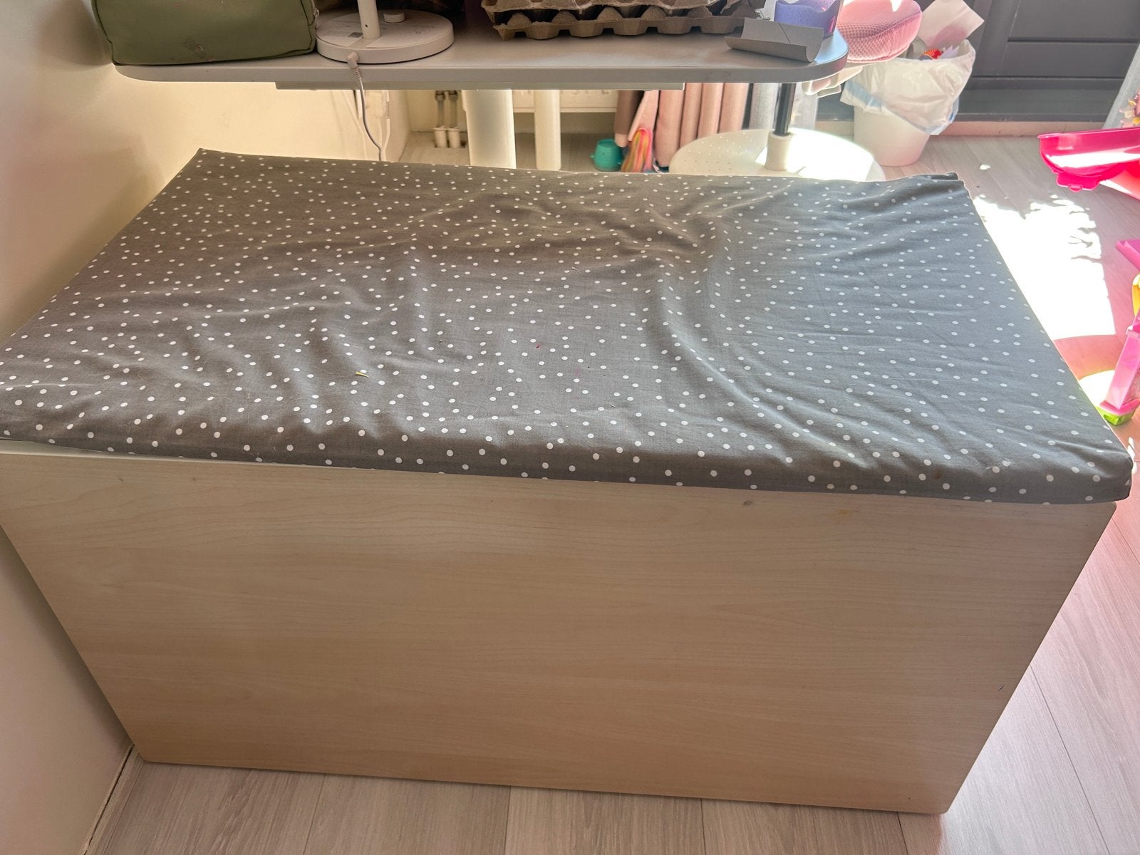 Gratis IKEA Speelgoed Opbergbox - 90x52x48 cm, Ophalen, Gebruikt, Jongen of Meisje