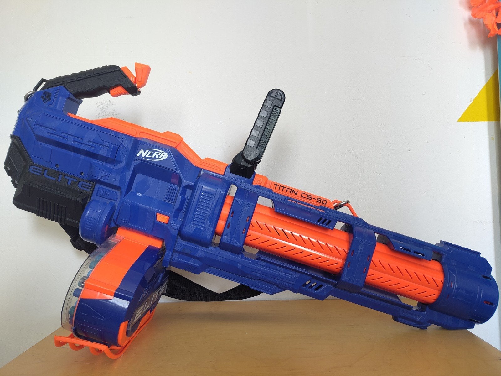 Nerf Elite Titan CS-50, Ophalen of Verzenden, Zo goed als nieuw
