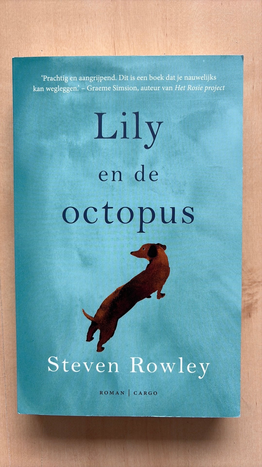 Steven Rowley - Lily en de octopus, Boeken, Ophalen of Verzenden, Zo goed als nieuw, Steven Rowley