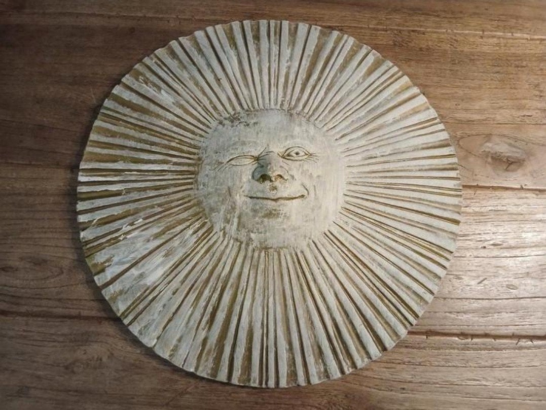 Decoratieve Zon Wanddecoratie, Antiek en Kunst, Ophalen of Verzenden