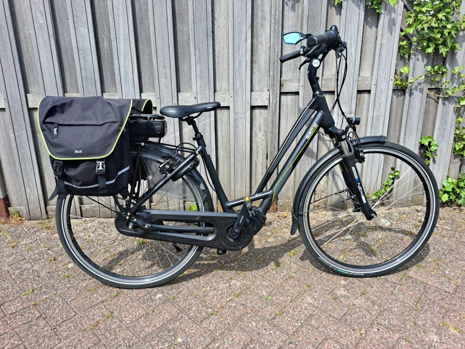Elektrische Dutch ID City Evo (2020) topstaat!, Fietsen en Brommers, Elektrische fietsen, Zo goed als nieuw, 47 tot 51 cm, 50 km per accu of meer