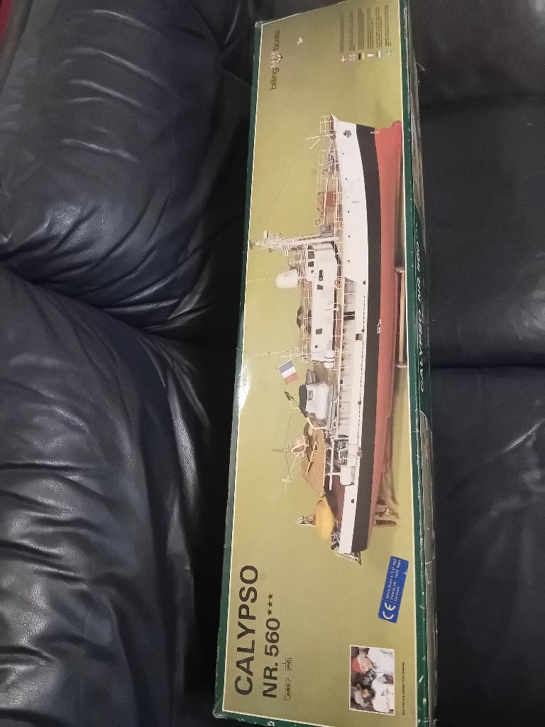 rc Billing boats 1:45 Calypso Jacques Cousteau, Hobby en Vrije tijd, Modelbouw | Boten en Schepen, Ophalen of Verzenden, Gebruikt