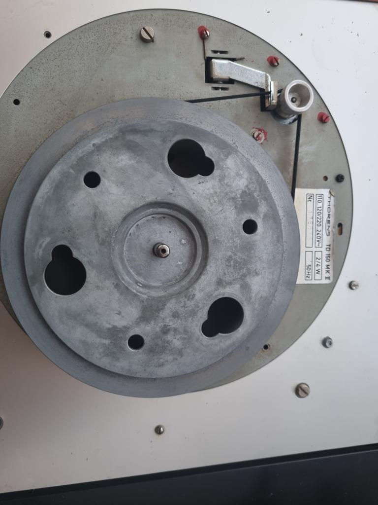 Thorens TD 150 MK II Platenspeler - Vintage Hifi, Ophalen of Verzenden, Gebruikt, Platenspeler, Thorens