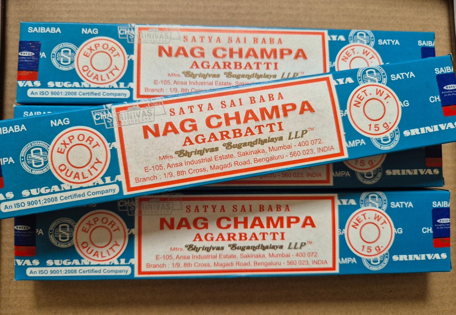 Wierrook stokjes - Nag Champa, Ophalen of Verzenden, Nieuw