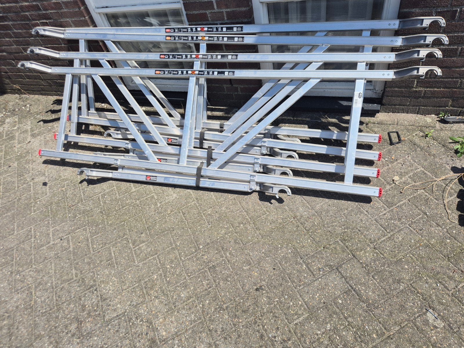 Altrex Voorloopleuning Safe-Quick 2,5meter, Doe-het-zelf en Verbouw, Ophalen, Nieuw, 4 meter of meer