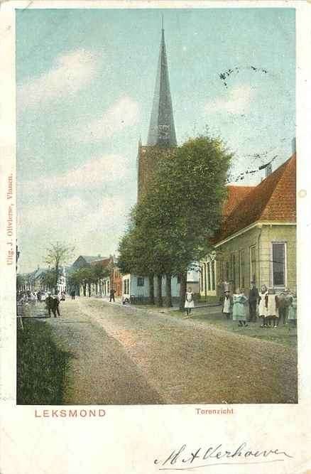 301-285-051 Lexmond Torenzicht, Verzamelen, Verzenden, Voor 1920