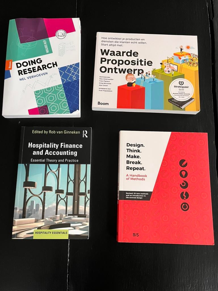 Breda University of Applied Sciences - Hotelmanagement jaar1, Boeken, Ophalen of Verzenden, Alpha, Zo goed als nieuw, HBO