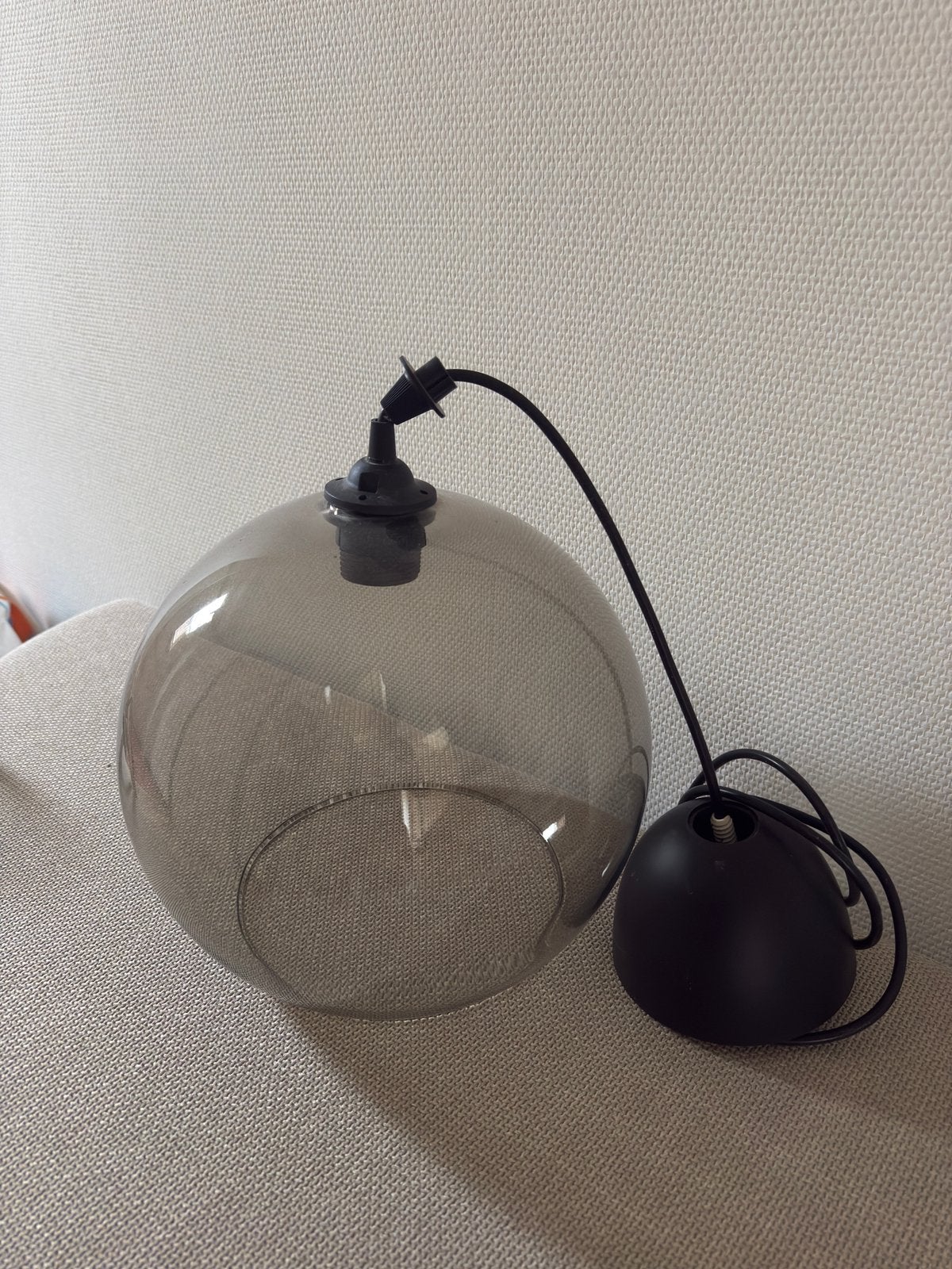 Plafond hanglamp, Huis en Inrichting, Glas, Ophalen, Gebruikt