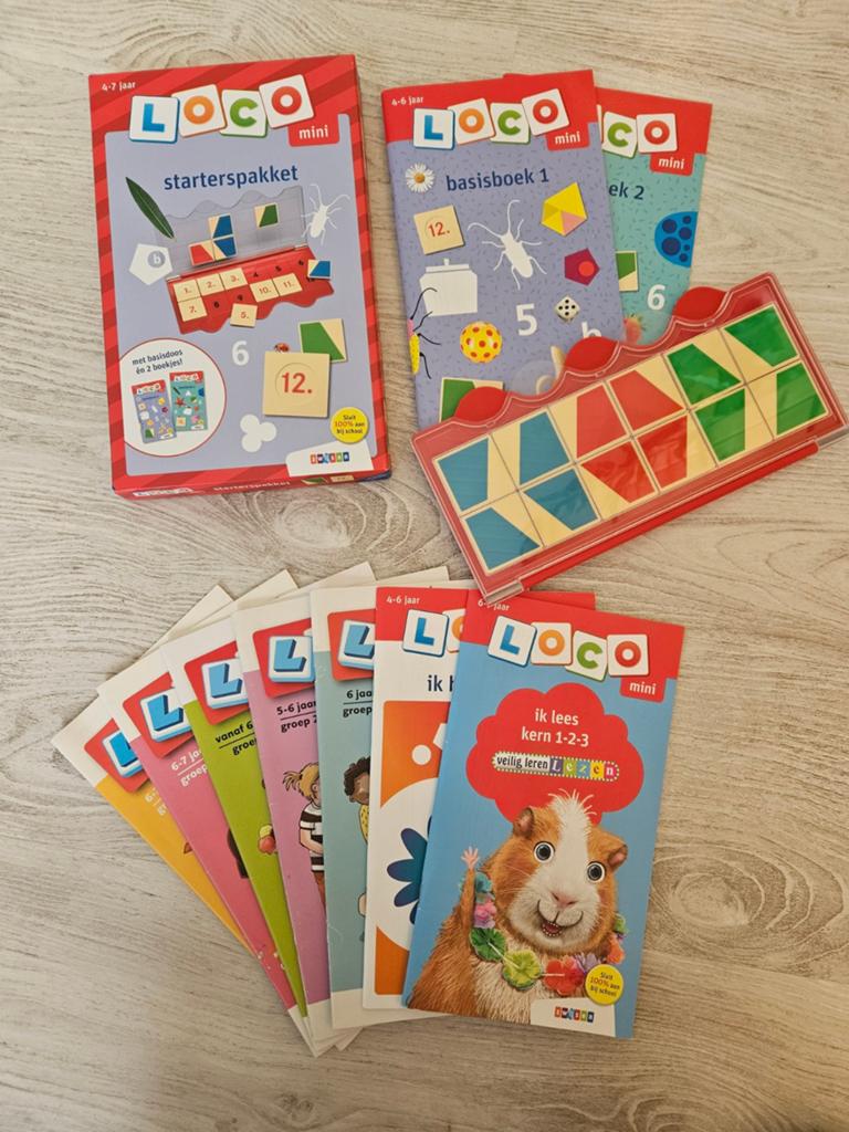 Loco Mini starterspakket, als nieuw! Incl. 7 extra boekjes, Ophalen, Zo goed als nieuw