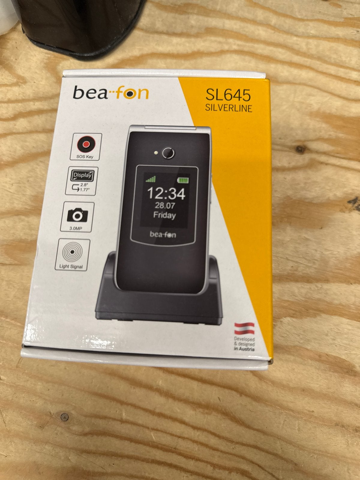 Nieuwe bea-fon SL645 seniorentelefoon met SOS functie, Telecommunicatie, Verzenden, Nieuw, Zonder simlock, Zonder abonnement