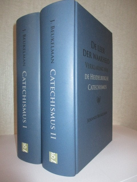 Johannes Beukelman: de Heidelbergse Catechismus (2 delen)., Johannes Beukelman, Christendom | Protestants, Ophalen of Verzenden