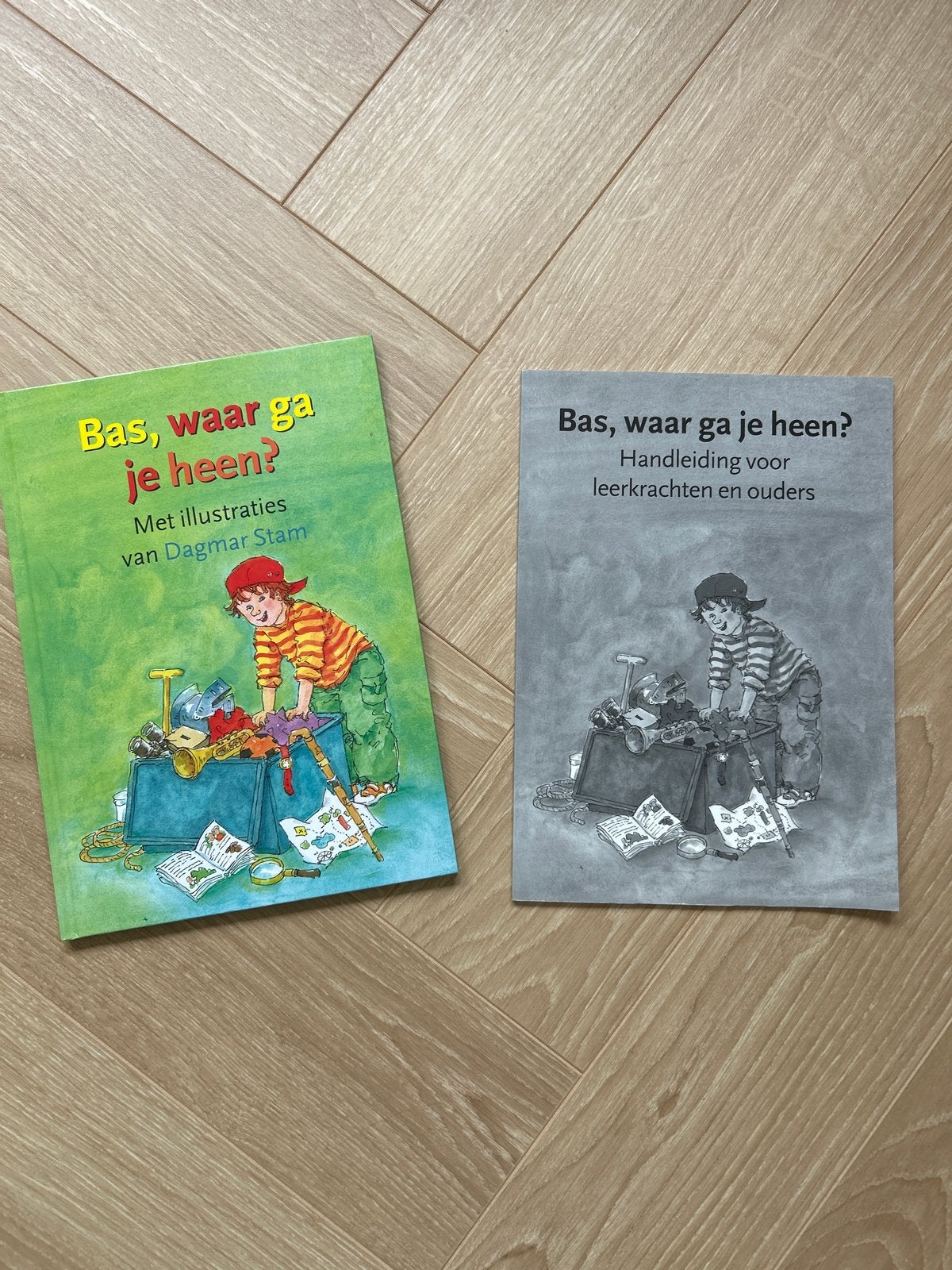 Bas, waar ga je heen? + Handleiding (Dagmar Stam), Ophalen of Verzenden, Zo goed als nieuw, Non-fictie