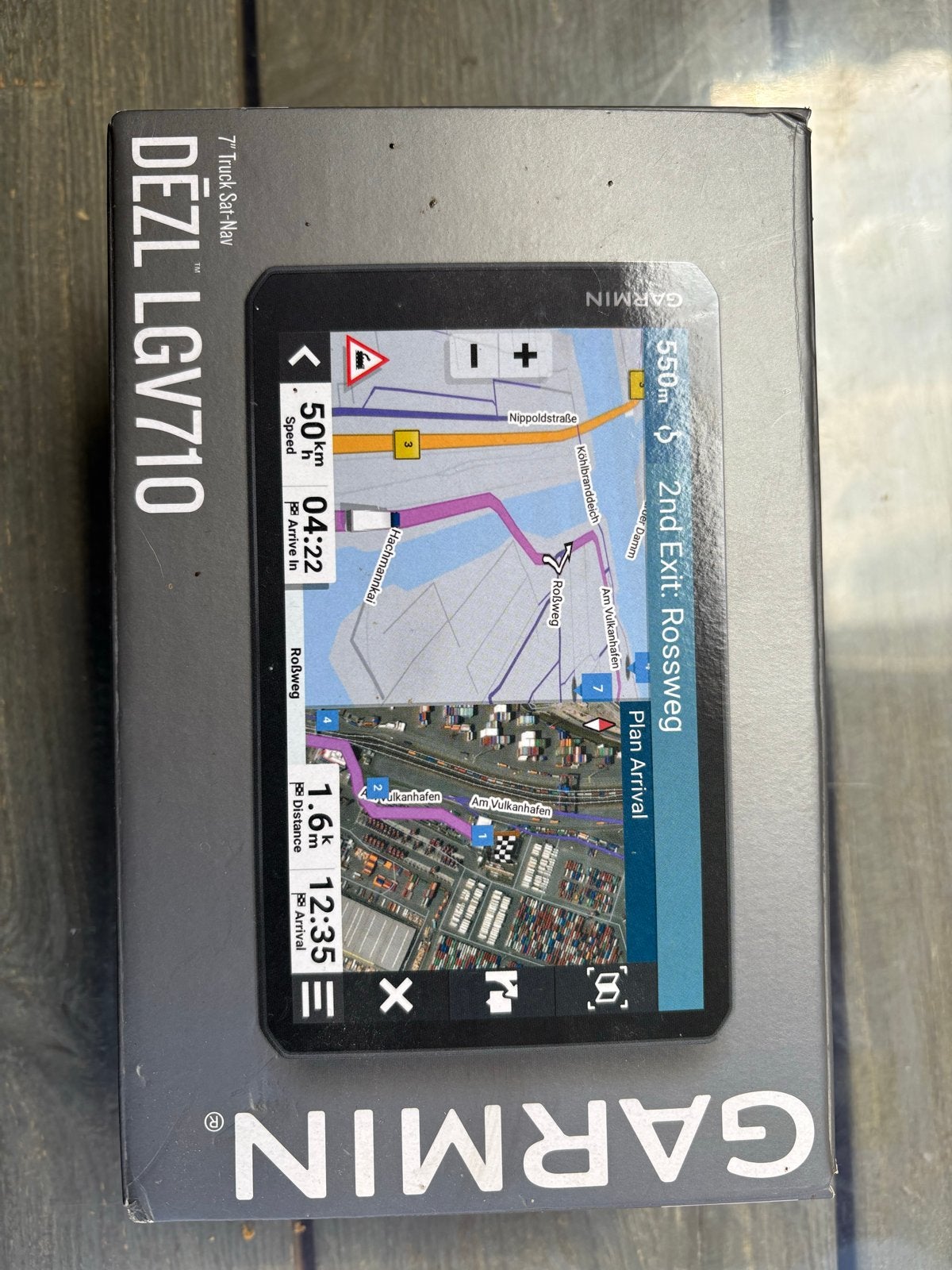 Garmin dezl LGV710 7" Truck navigatie met BC 50 camera, Ophalen of Verzenden, Zo goed als nieuw