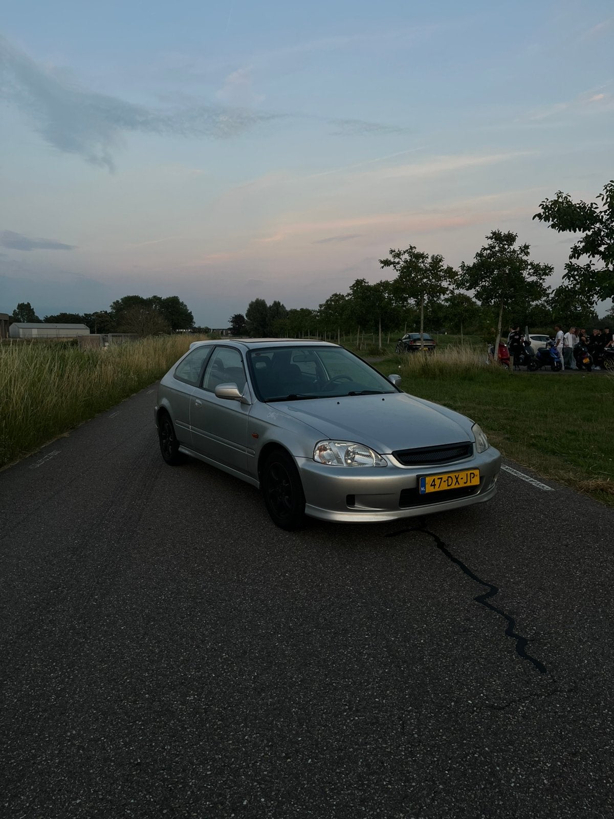 Honda Civic 1.4 I S 2000 Grijs, Ophalen, Benzine, Overige modellen