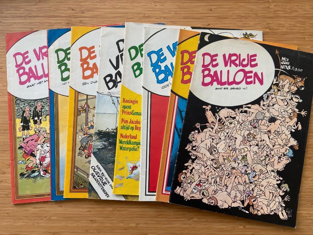 de vrije balloen - striptijdschriften, Boeken, Strips | Comics, Diverse, Europa, Meerdere comics, Ophalen