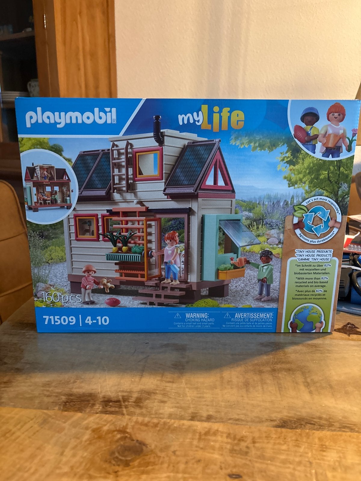 Playmobil My Life Tiny House 71509 - Nieuw in doos, Ophalen of Verzenden, Nieuw, Poppenhuis
