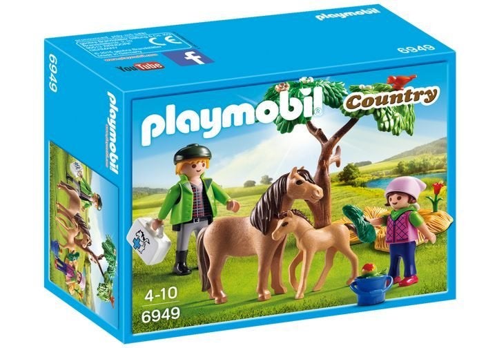 6949 dierenarts met pony's, Complete set, Nieuw, Ophalen of Verzenden, Country