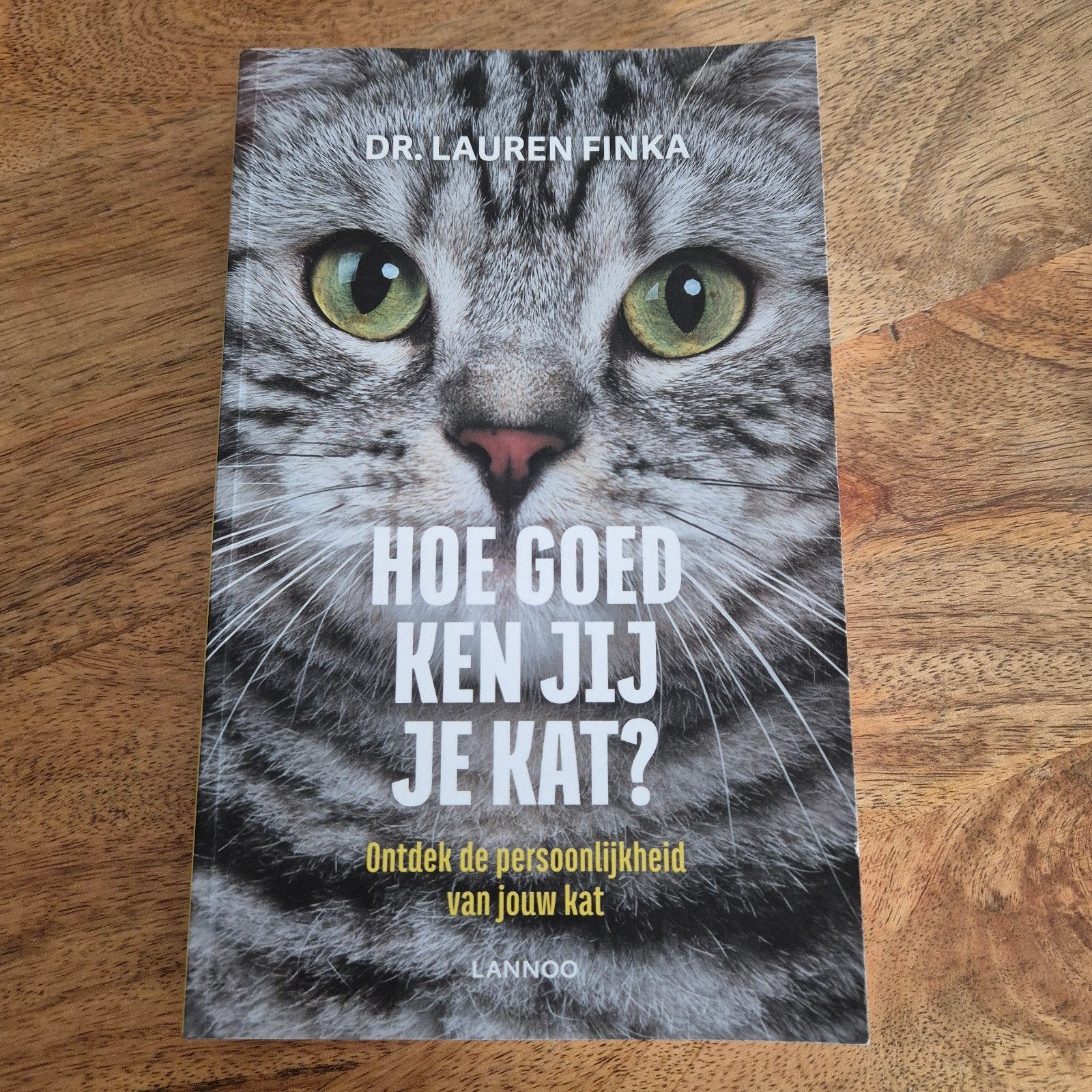 Hoe goed ken jij je kat? - Dr. Lauren Finka, Ophalen of Verzenden, Zo goed als nieuw, Katten, Dr. Lauren Finka