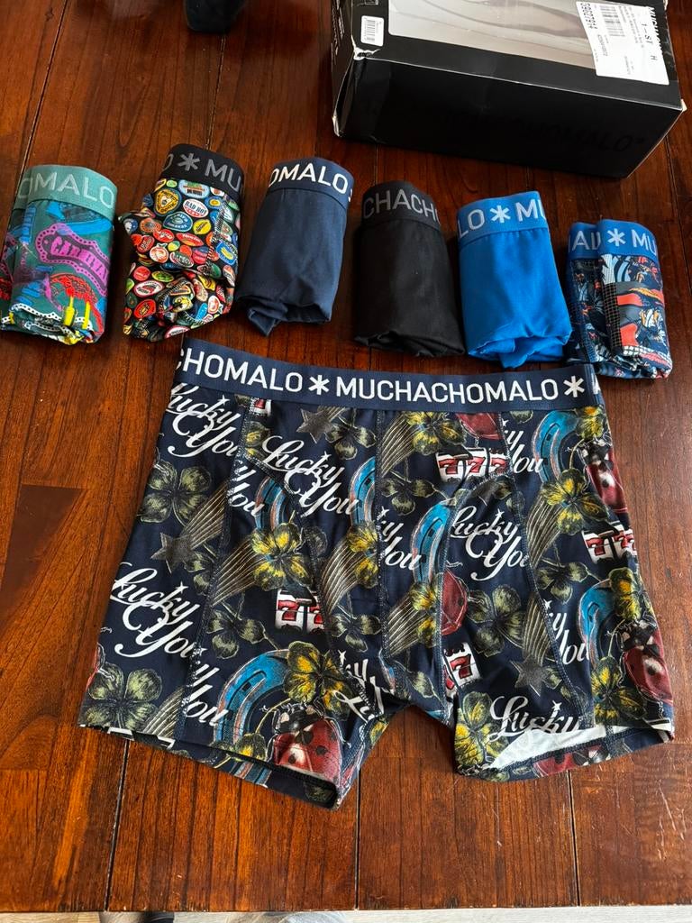 Muchachomalo boxershort 7 stuks maat XL, Kleding | Heren, Ondergoed, Ophalen of Verzenden, Overige kleuren, Boxer