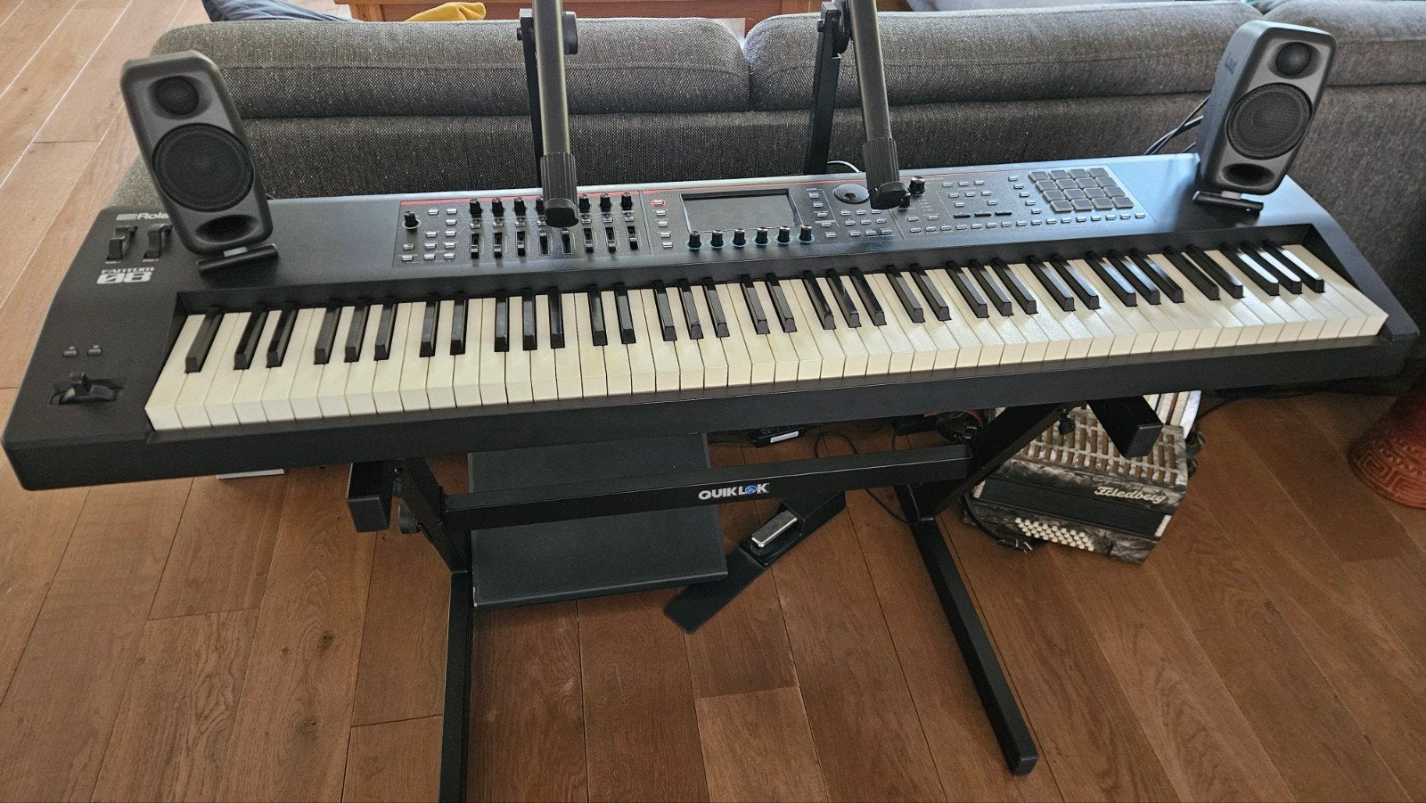 Roland Fantom 08 Synthesizer Workstation, Ophalen, 88 toetsen, Roland, Zo goed als nieuw